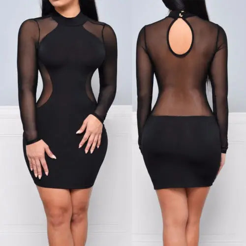 WOMEN SEXY BODYCON DRESS