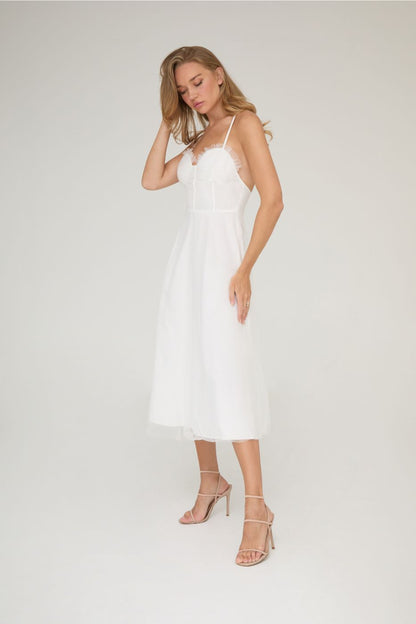 HUES OF HARMONY MIDI DRESS