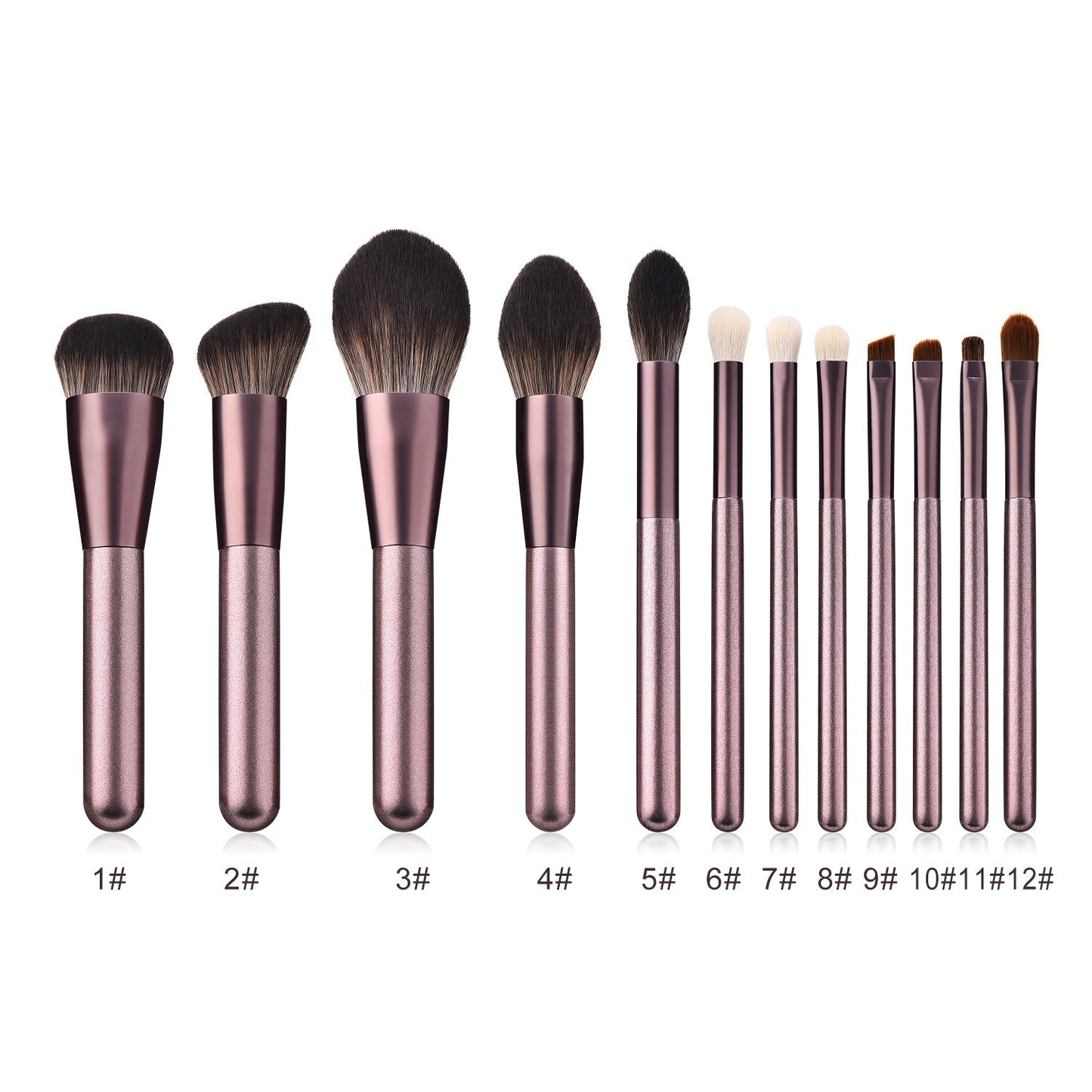 Makeup Brushes Set (12 Pieces)