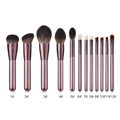 Makeup Brushes Set (12 Pieces)