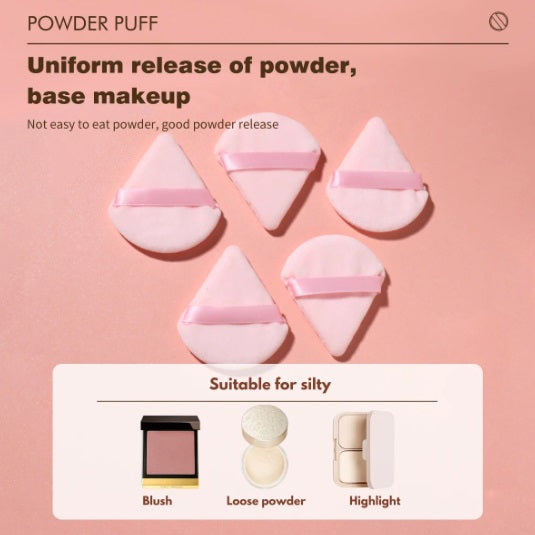 Triangular Powder Puff (6pcs.)