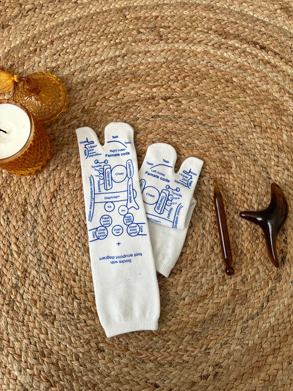 Essential™ Reflexology Chart Socks