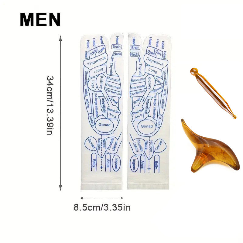 Essential™ Reflexology Chart Socks