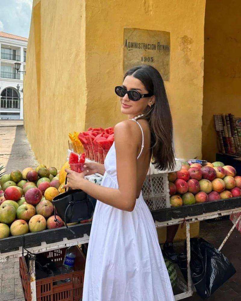 SERAPHINE SILHOUETTE MIDI DRESS