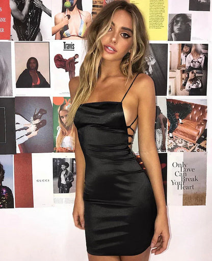 SULTRY SUMMER CAMISOLE MINI DRESS