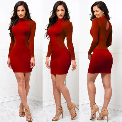 WOMEN SEXY BODYCON DRESS